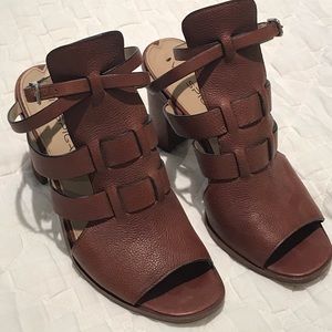Via Spiga gladiator block heel sandals